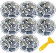 Antislip badstickers 8 pezzi per docce con pavimento grande antislip stickers adesivi antislip per docce con pavimento antislip slip stickers per docce
