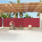Tenda da Sole Laterale Retrattile Rossa 200x1200 cm cod mxl 6880