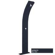 Doccia solare da giardino DADA CURVA 40 LITRI, in alluminio - Doccia Solare Da Giardino Dada Curva 40 Litri, In Alluminio  Colore Blu Colore: Antracite