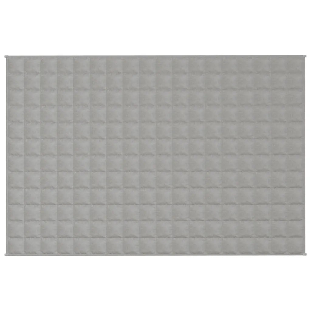 Coperta Ponderata Grigia 122x183 cm 9 kg in Tessuto 3154776