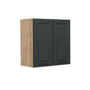 Pensile da cucina R-Line Antracite rustico/Rovere dorato 60 cm Vicco