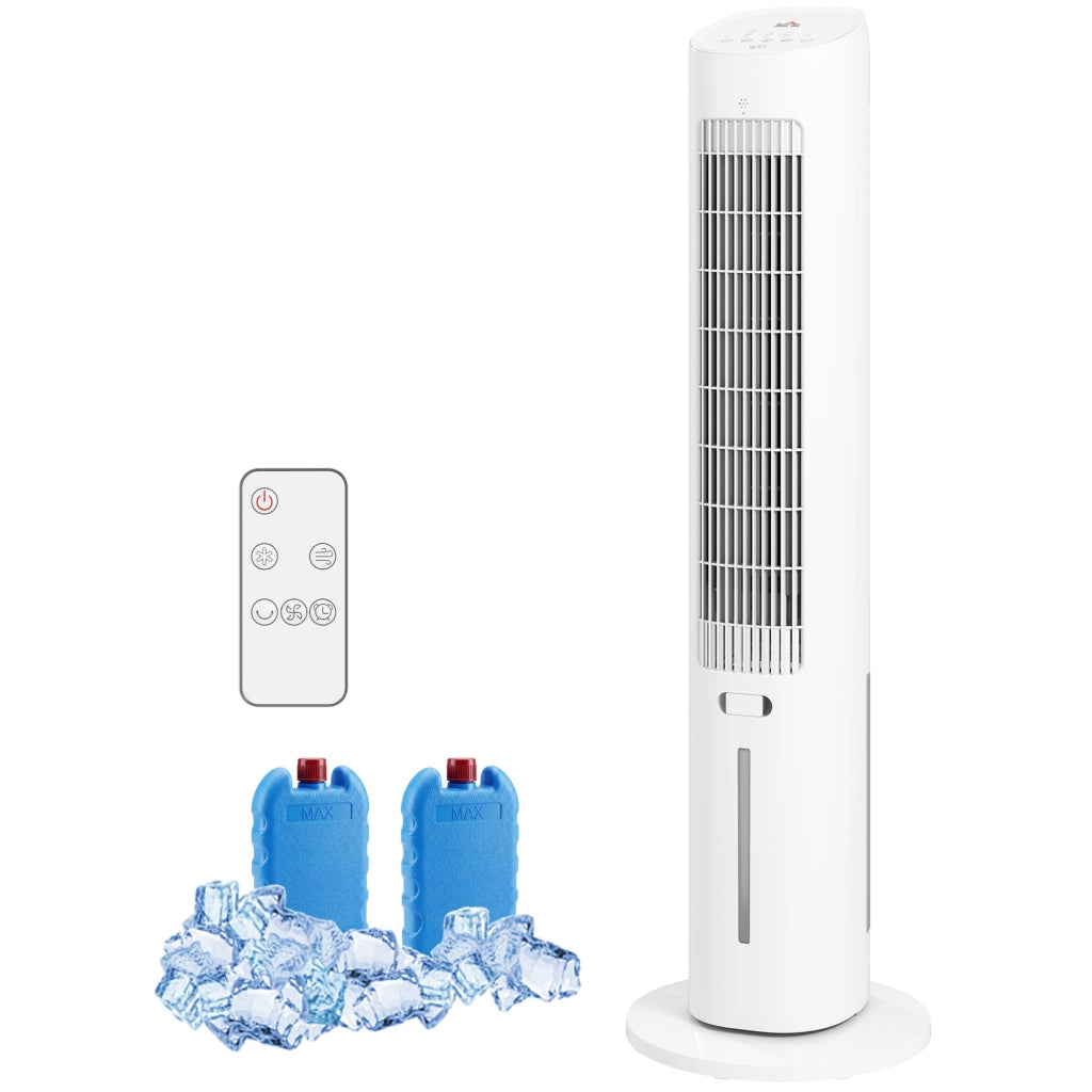 Raffreddatore d'aria 3 in 1 ¨C zephmum ¨C serbatoio acqua 3 litri, 3 velocit¨¤, 3 modalit¨¤, bianco
