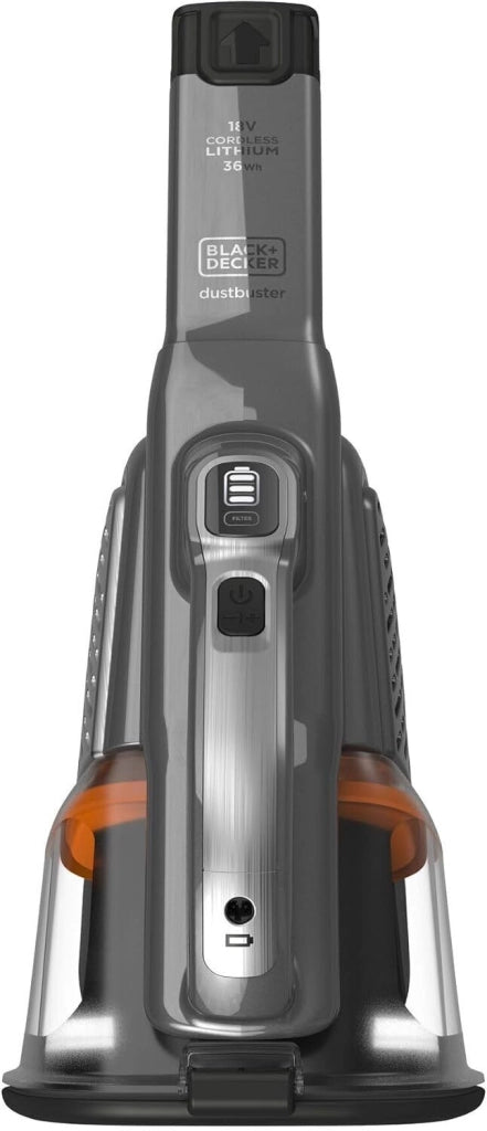 Black & Decker BHHV520BT aspirapolvere senza filo Nero Sacchetto per la polvere