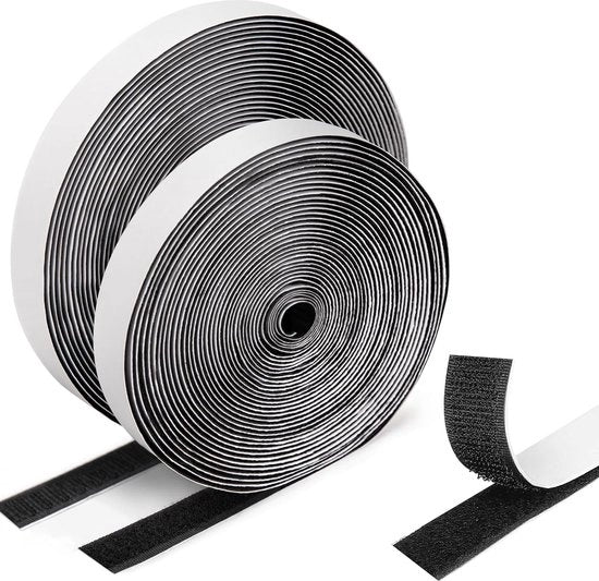 Klisterband autoadesivo - 8 metri - extra resistente - chiusura a clip autoadesiva Klisterband autoadesivo