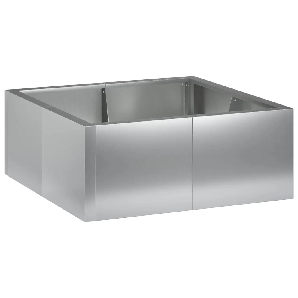 Muro di contenimento 4 pz 100 x 100 x 40 cm Acciaio zincato 3449210
