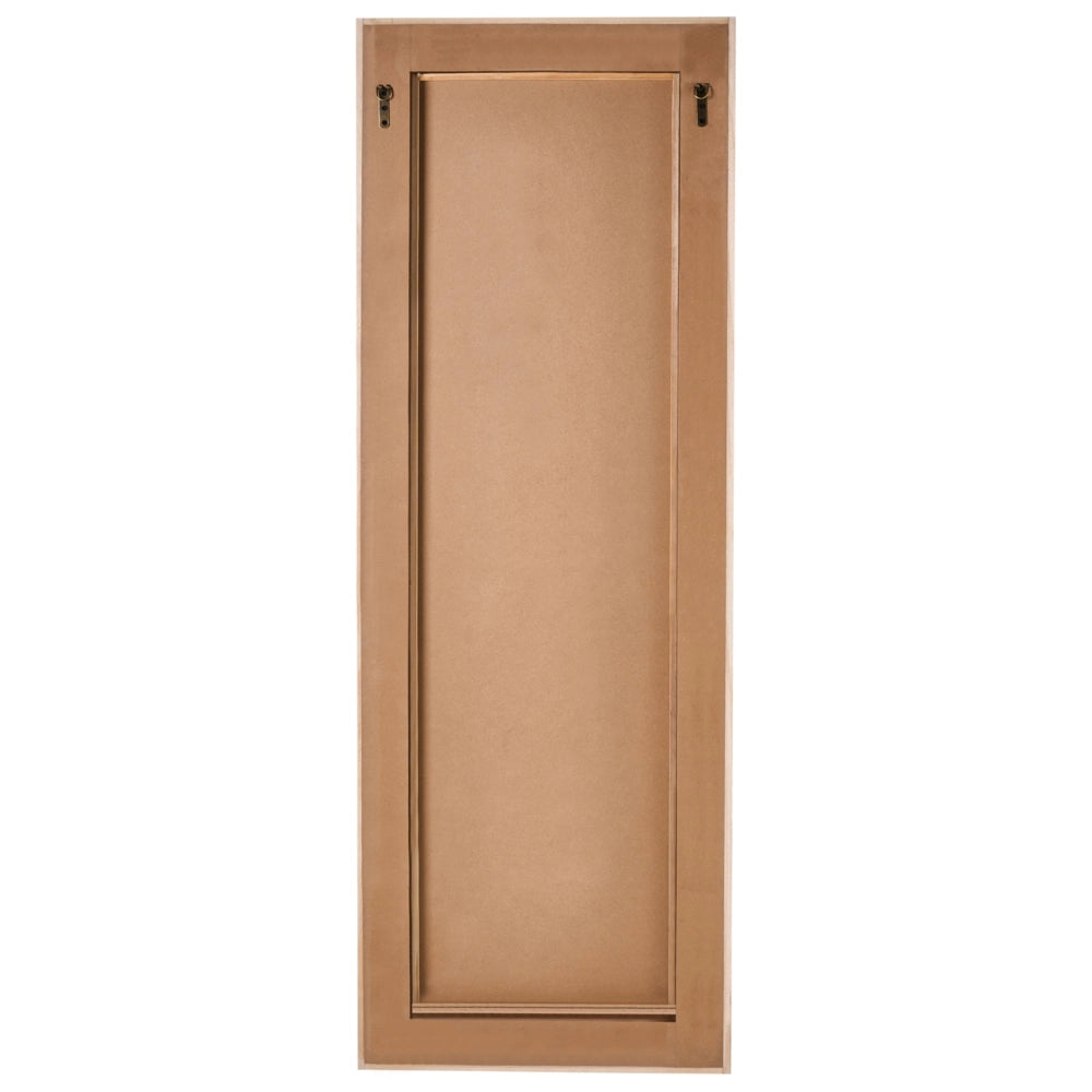 Specchio da parete con cornice in legno marrone Grande specchio alto appeso Camera da letto Soggiorno Corridoio Stile tradizionale