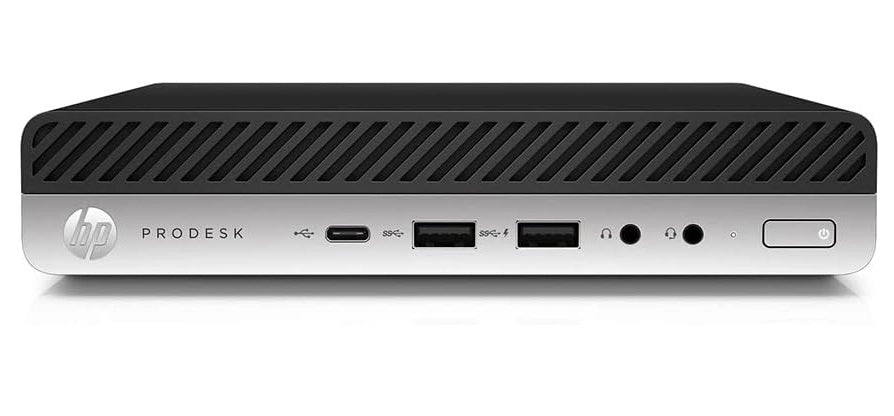 PC PRODESK 600 G4 DM INTEL CORE I3-8100T 8GB 256GB NVME SSD WINDOWS COA - RICONDIZIONATO - GAR. 6 MESI