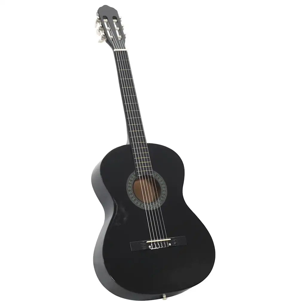 Chitarra Classica per Principianti Nera 4/4 39" in Tiglio CFW3937123