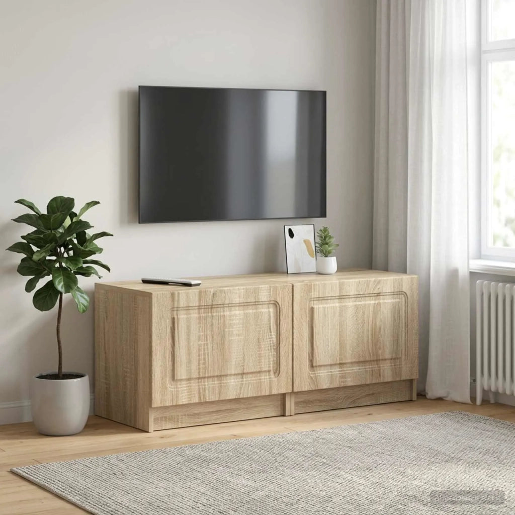 Mobile TV Rovere Sonoma Legno ingegnerizzato 897777