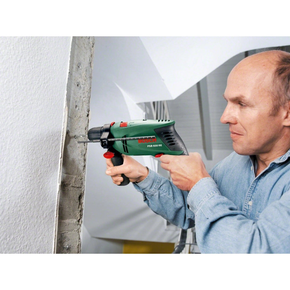 Trade Shop - Trapano Battente Avvitatore Percussione Con Valigetta Bosch Psb Universal 650 W -