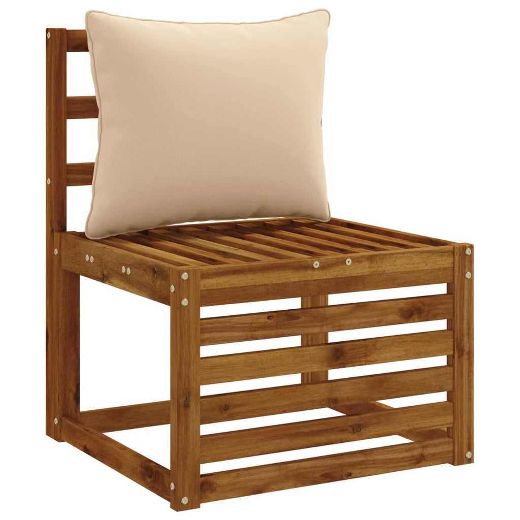 Cuscino per Schiena a 1 Pezzo PUTTEN 100% Poliestere Crema 946945
