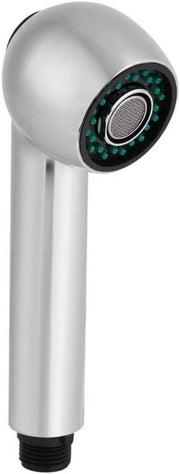 Faucetta da cucina a getto universale con sbriciolatore retrattile, G1/2", 2 funzioni per vasca da bagno, finitura argentea.