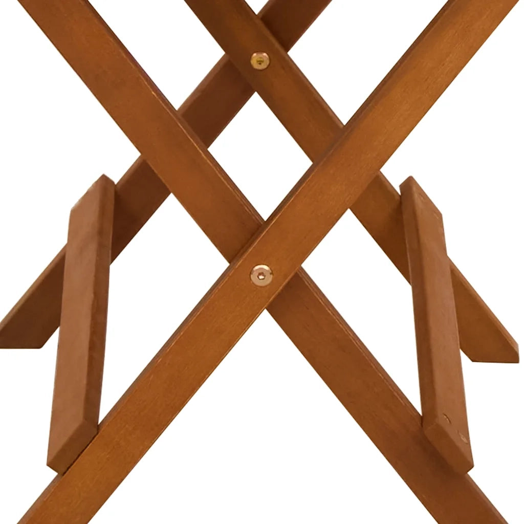 Set da Bistrot per Esterni per Bambini 3 pz | Set Salotto da Giardino Legno di Eucalipto