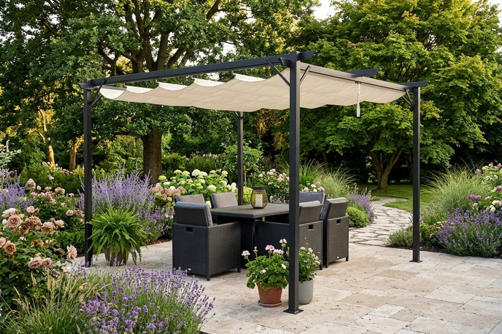 Gazebo pergola da giardino 3x4 - Havana - GAPE11HA-3.4