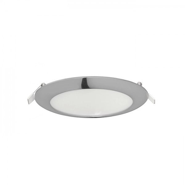 Faretto plafoniera DADA 17 da incasso nero cromato 230V LED 12W 3000K