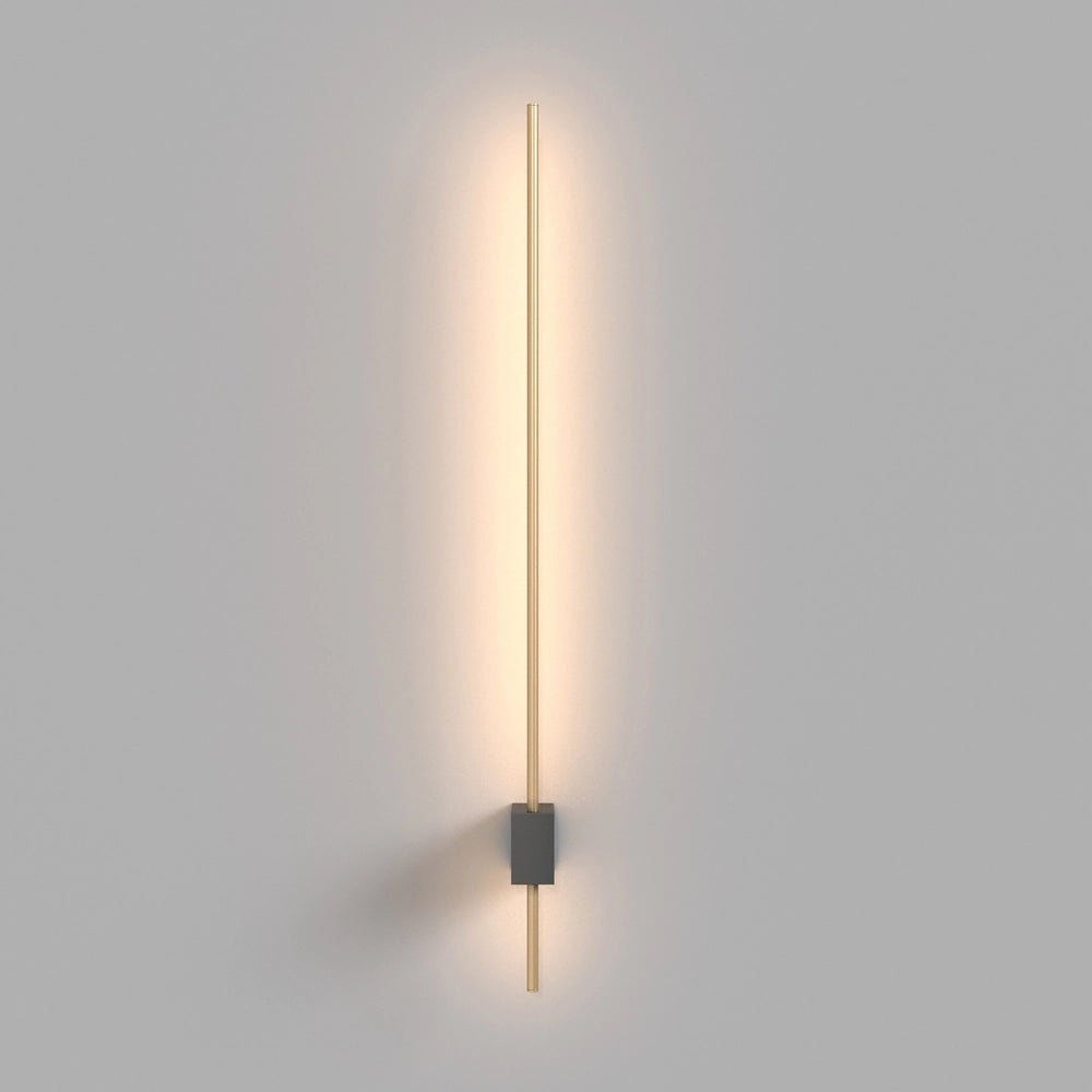 Maytoni applique Pars tecnica nero oro LED 6W 3000K 62cm