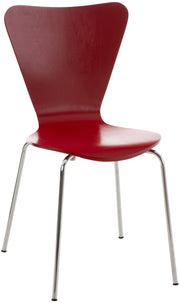 Sedia ospite Calisto rosso