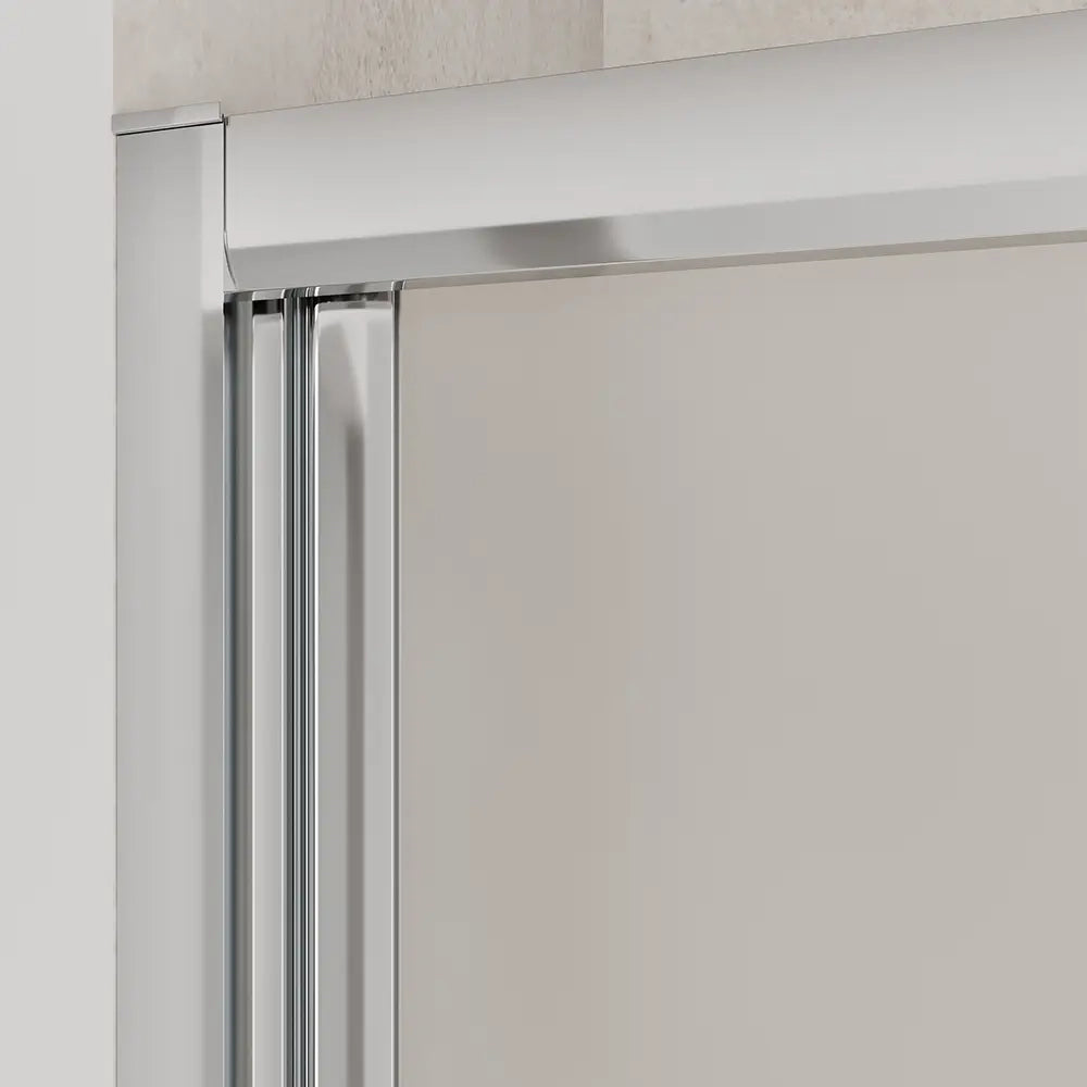 Porta doccia 90 cm apertura a libro vetro opaco | Capri