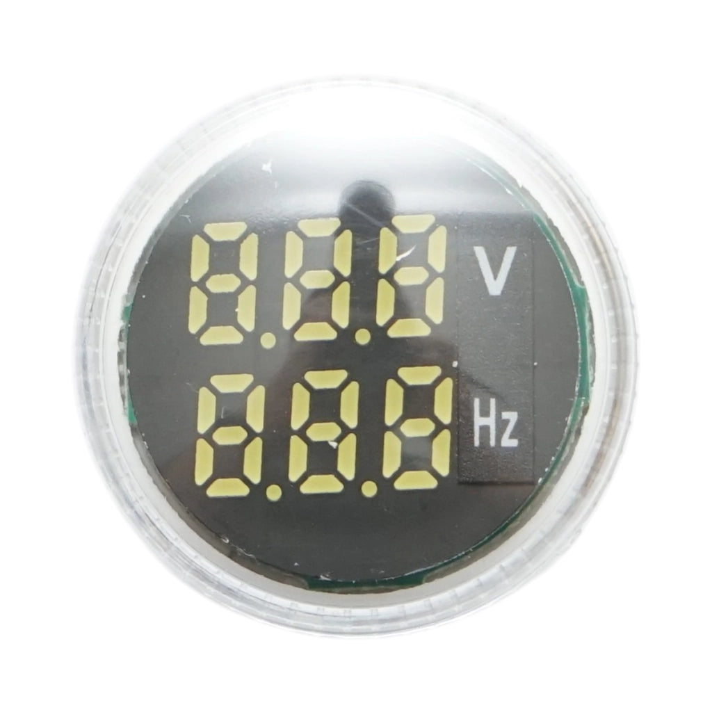 Voltmetro e indicatore di frequenza LED bianco 0-99Hz/50-500V AC Breckner Germany