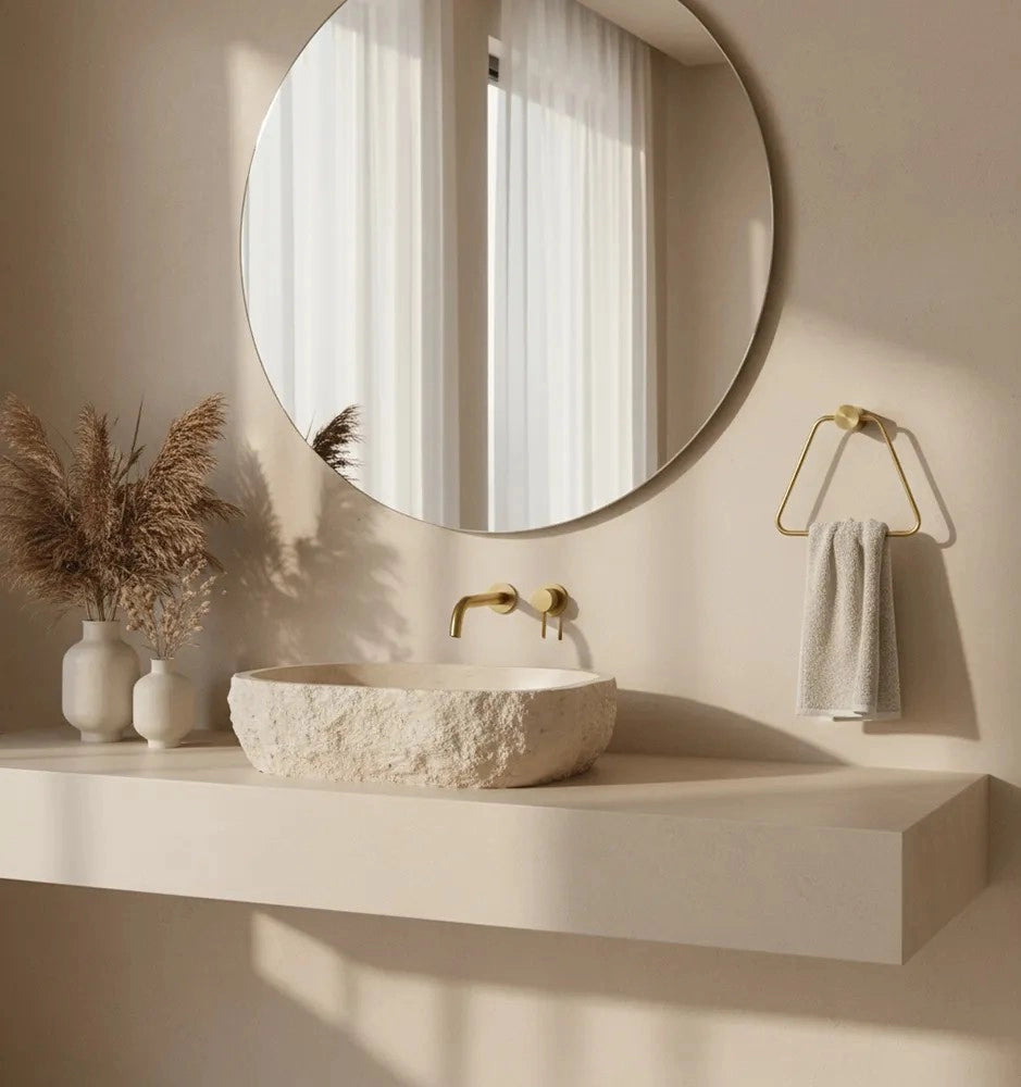 Portasciugamano Da Bagno Tomi 5810 Brush Gold