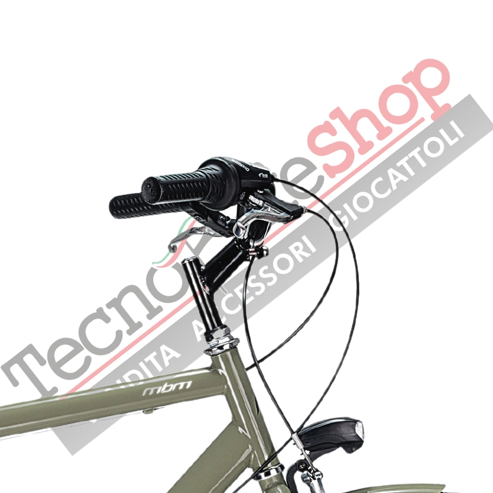 Bicicletta City Bike Trekking Uomo MBM Touring M 28" 6V-Verde(Moss Green)