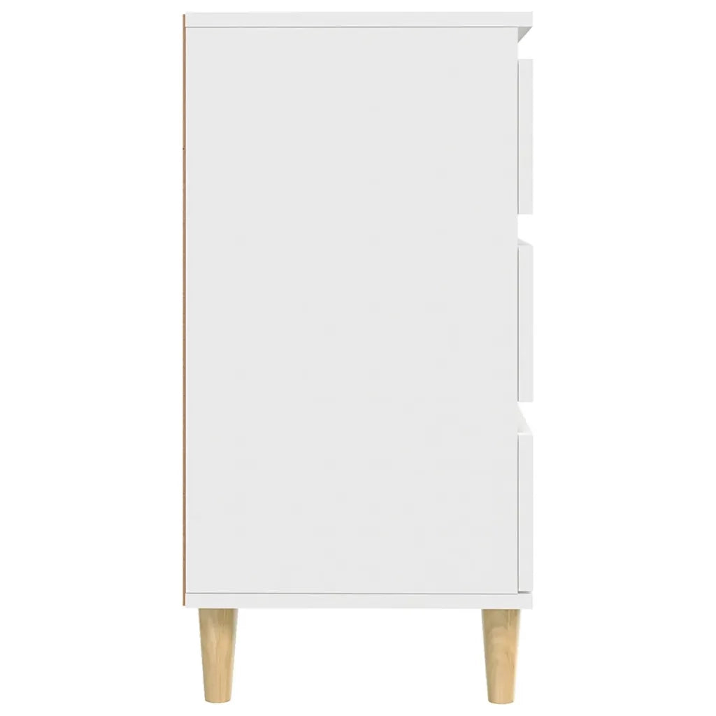 Credenza | Madia | Buffet da pranzo | Armadio da pranzo Bianca 60x35x70 cm in Legno Multistrato