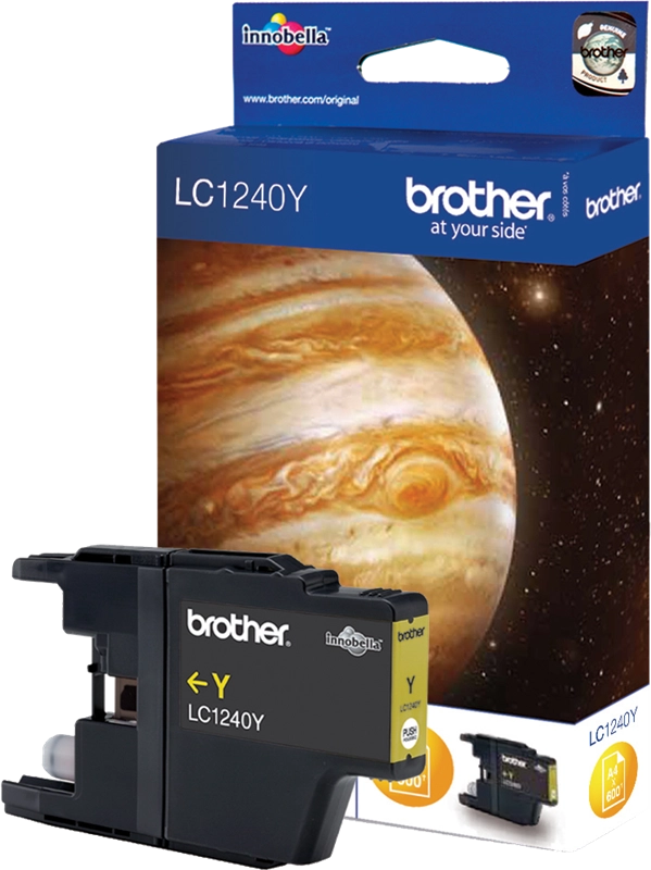 Brother LC-1240Y cartuccia d'inchiostro 1 pz Originale Giallo