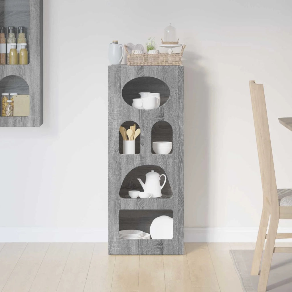 Credenza Grigio Sonoma 40 x 35 x 100,5 cm Legno multistrato 891300