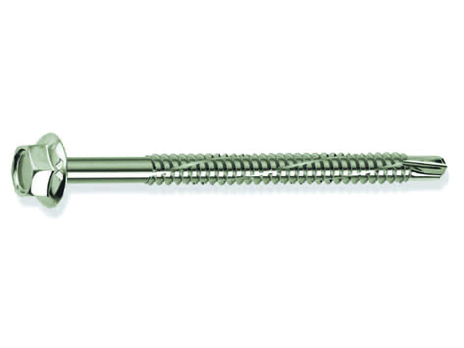 VITE TIRAFONDI PER METALLO AUTOPERFORANTE KOVERVIT DX CHROMITING- - ø mm.6,3x100 - 100 pezzi MUSTAD