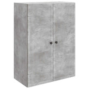 Mobiletto a muro Grigio Cemento 66 x 34,5 x 90 cm