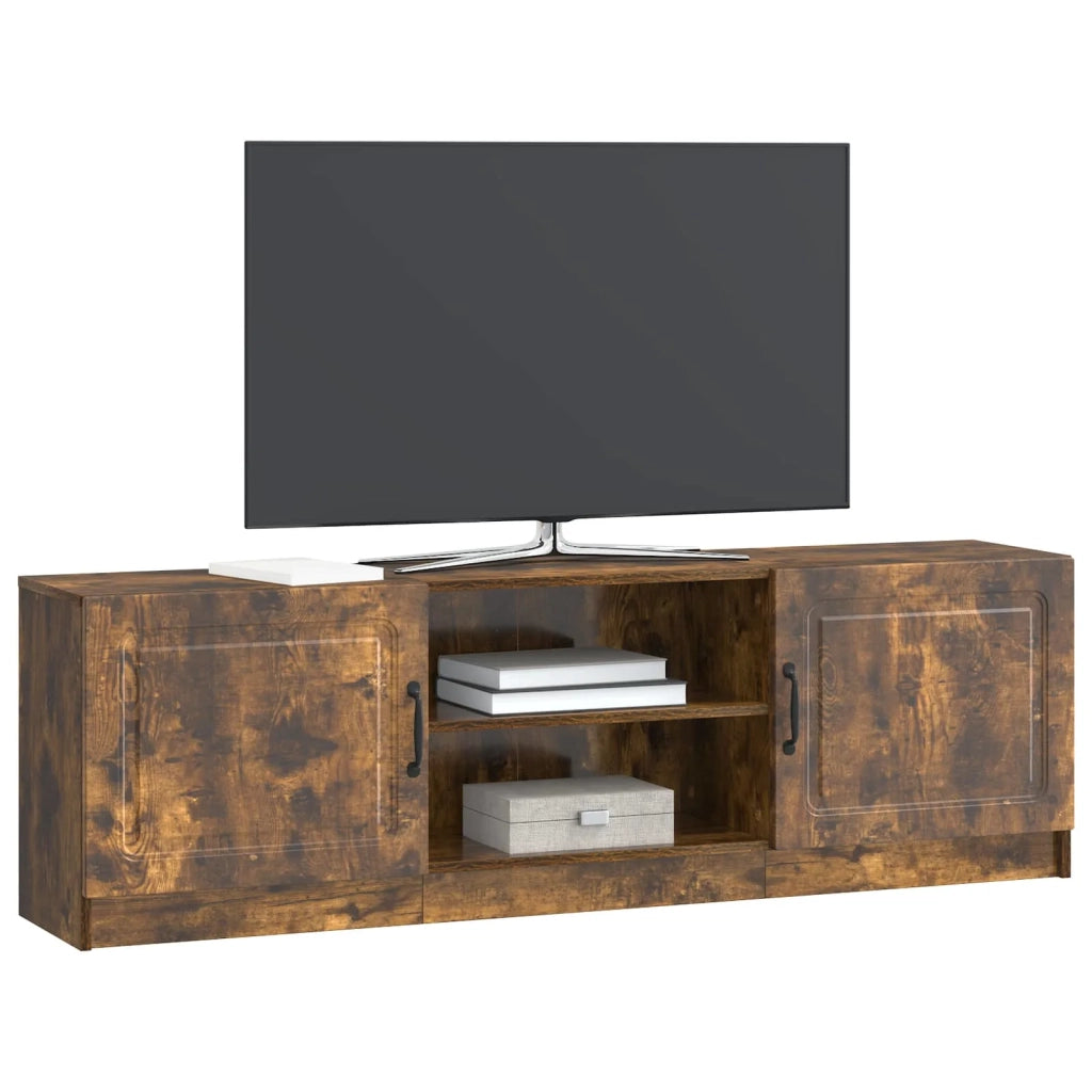 Mobile TV Rovere Fumo 150 x 31 x 47 cm Legno ingegnerizzato 895840