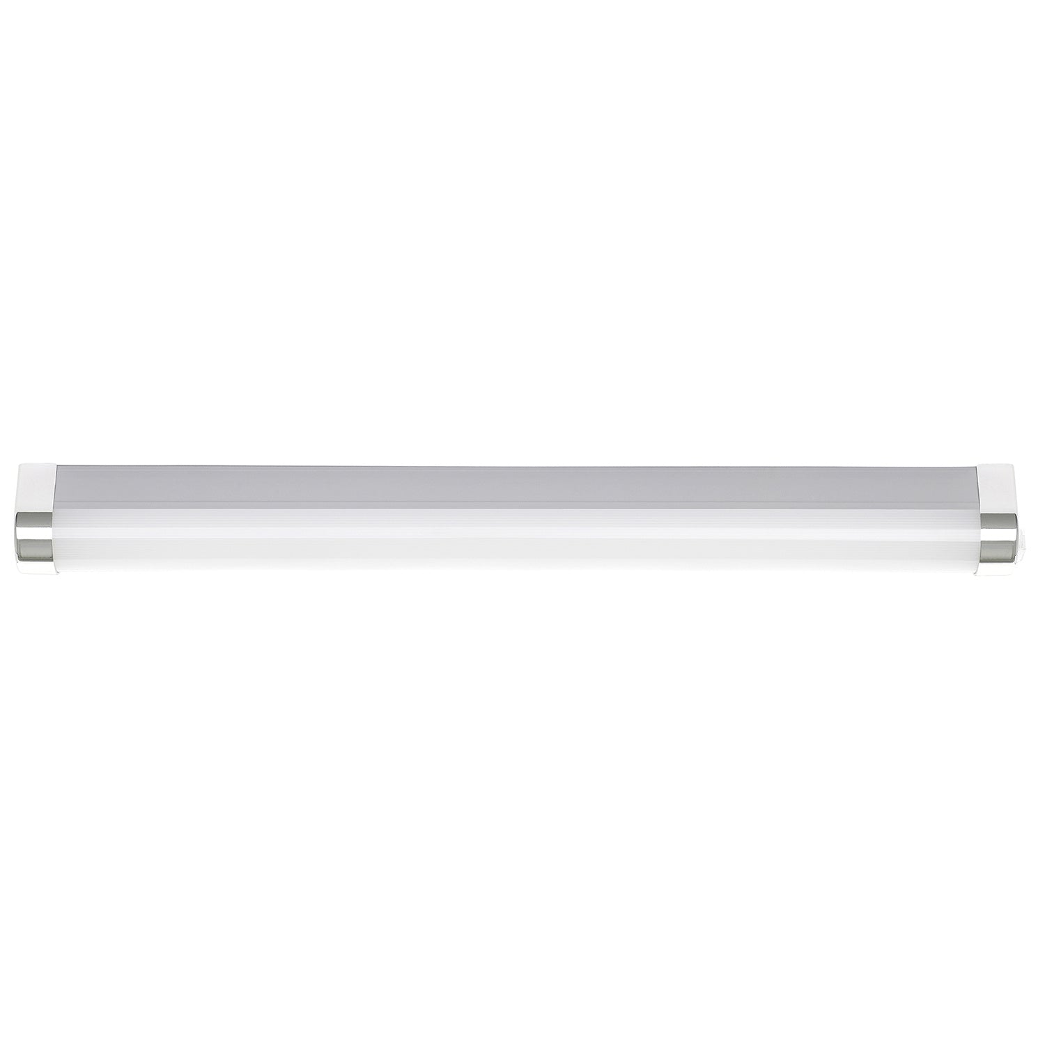 Applique Contemporanea Tragacete 1 Policarbonato Argento Led Integrato 7,5W