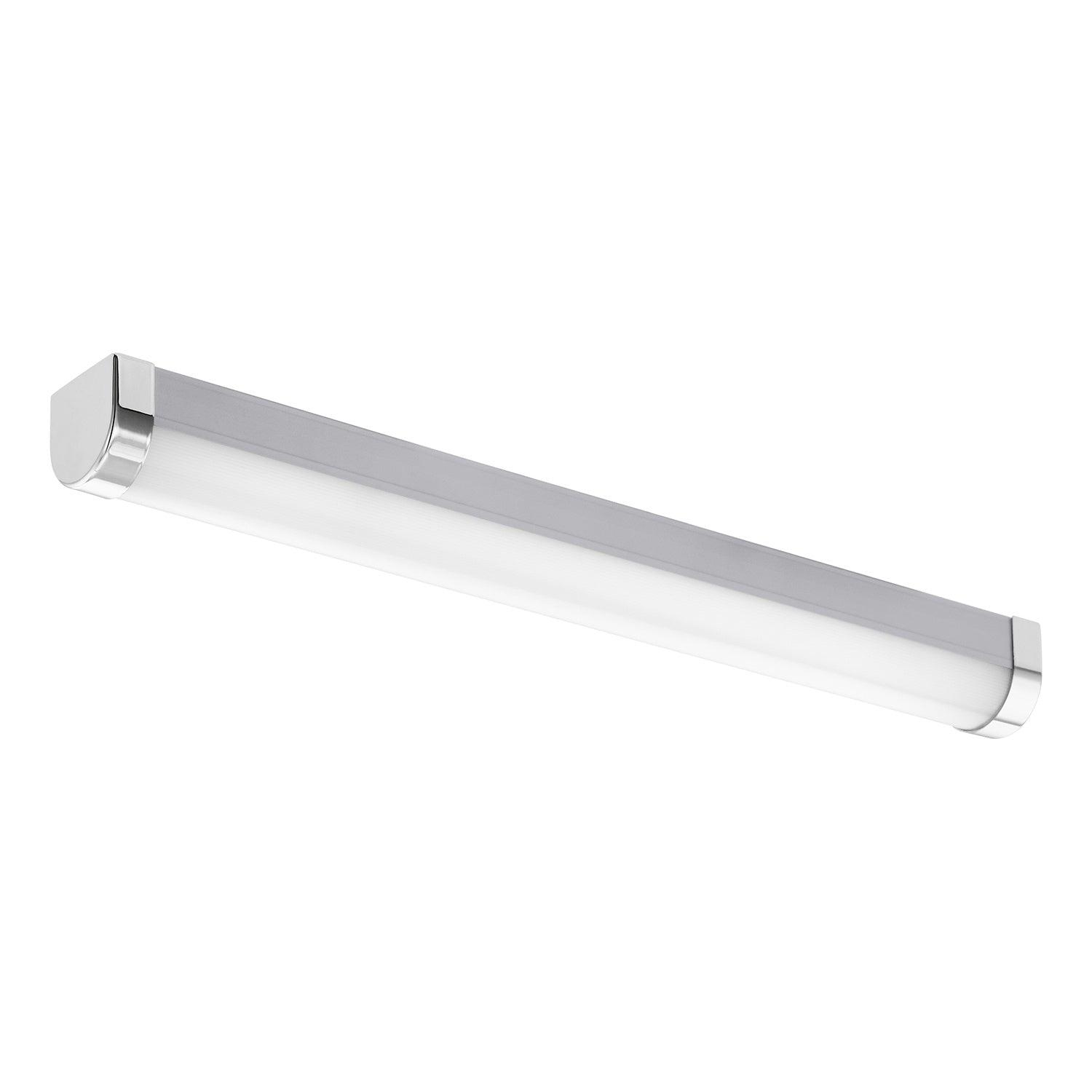 Applique Contemporanea Tragacete 1 Policarbonato Argento Led Integrato 7,5W