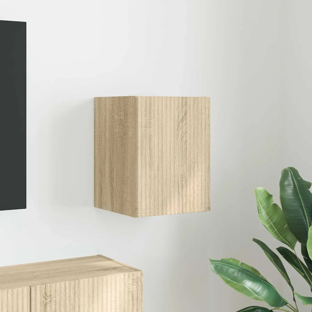 Mobile TV da parete-Mobile TV a Muro-Credenza TV Sonoma 30 x 31 x 40 cm Legno multistrato