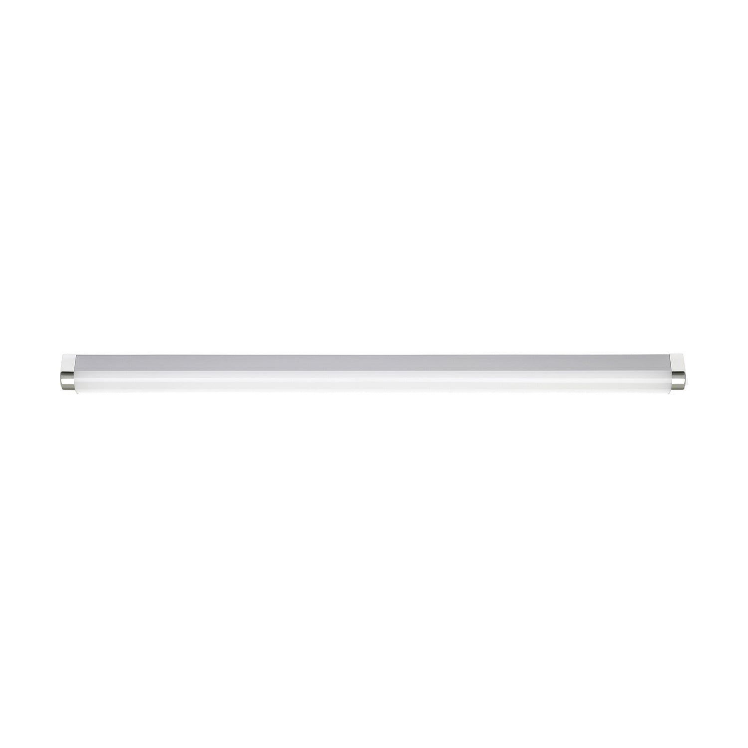 Applique Contemporanea Tragacete 1 Policarbonato Argento Led Integrato 18,5W