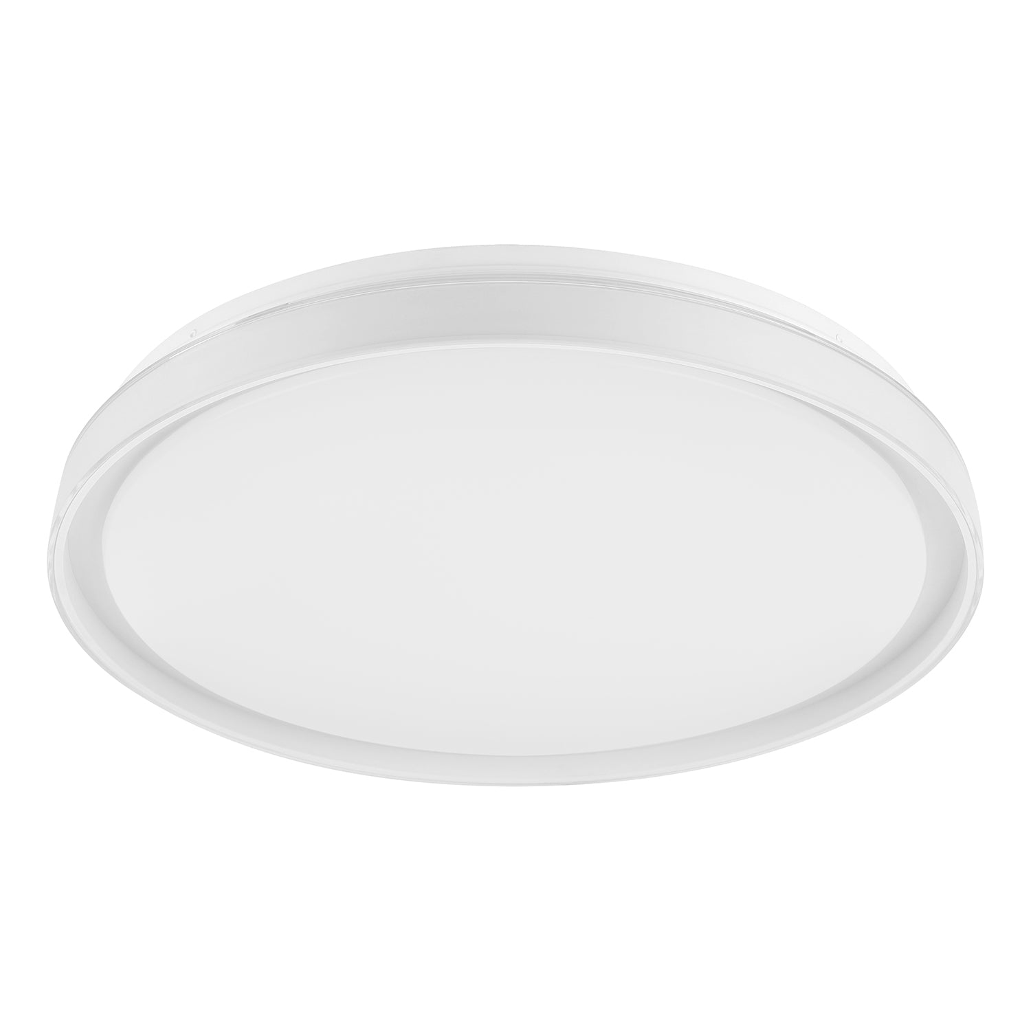 Plafoniera Minimal Seluci Acciaio Bianco 4 Luci Led Integrato 10W