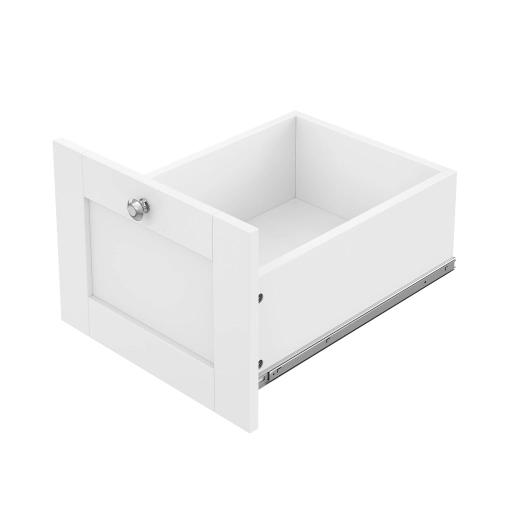 Carrello cucina mobile con piano pieghevole 135x44(70)x90 cm, 3 cassetti, armadietto a 2 ante, bianco/naturale