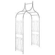 Arco da Giardino per Piante Rampicanti Verde Scurocod mxl 73105