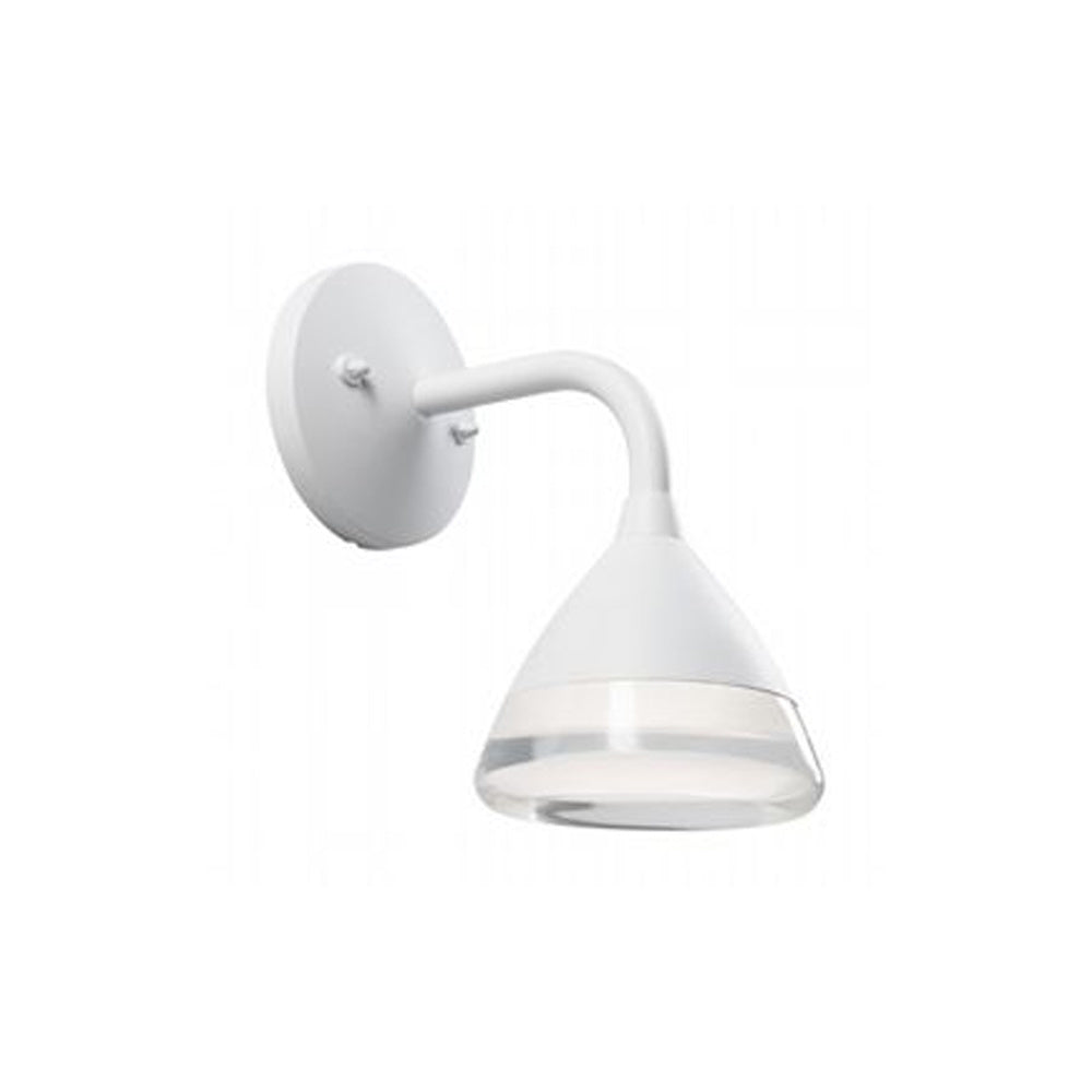 Applique Da Esterno Graal Alluminio E Termoplastica Bianco Led 20W 4000K