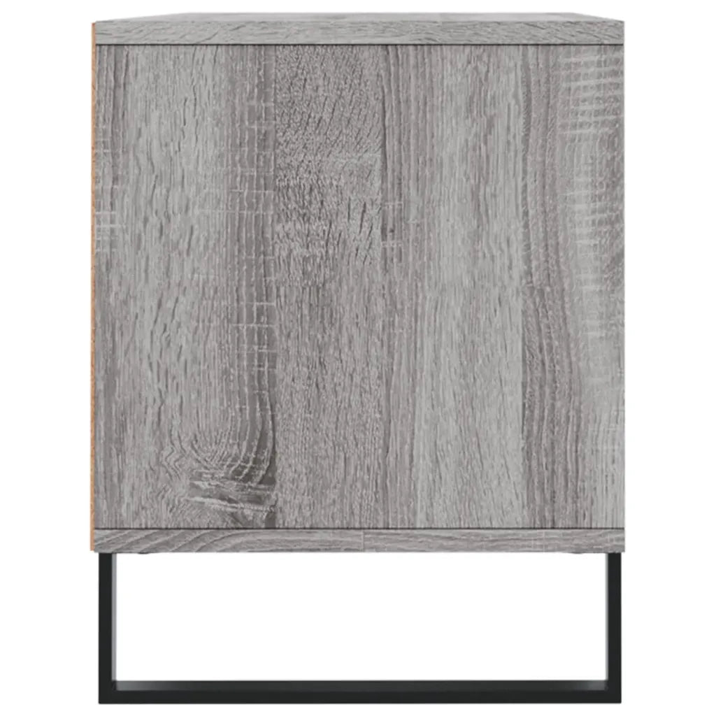 vidaXL Mobile Porta TV Grigio Sonoma 100x34,5x44,5cm Legno Multistrato
