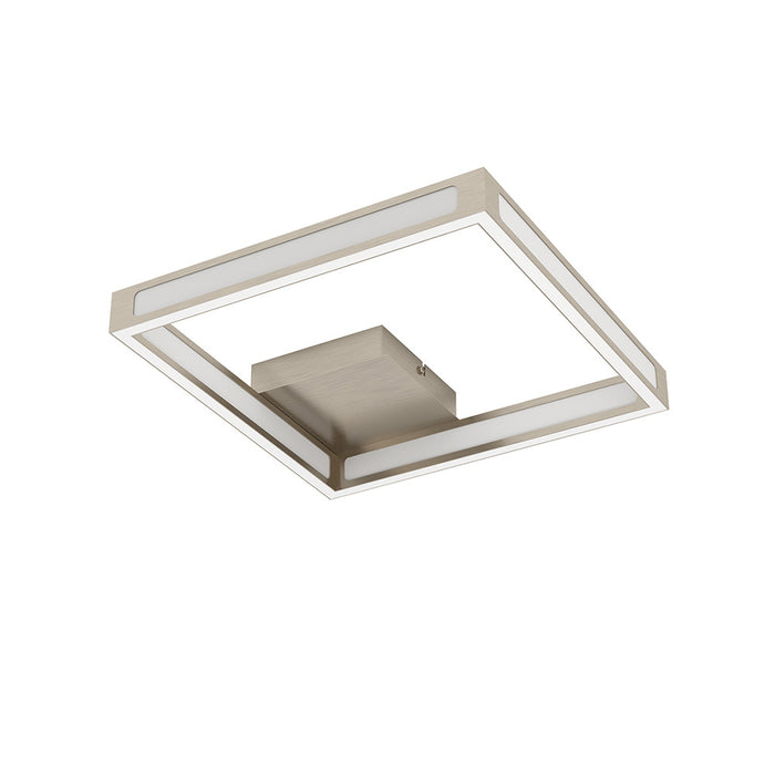 Plafoniera Contemporanea Altaflor Led Acciaio Grigio