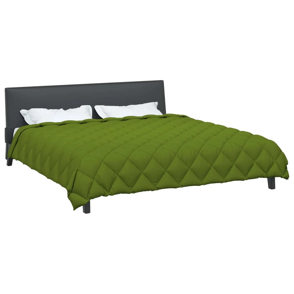 Piumone | Duvet Invernale Verde 200 x 240 cm Microfibra