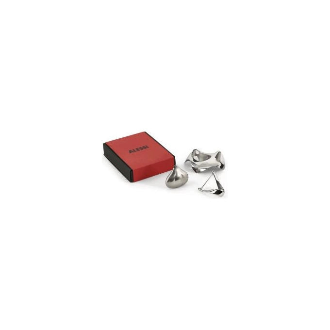 Alessi KITCHSET Set Regalo Cucina Pelapatate Sfrido Poggiacucchiaio Blip Sapone Elimina Odori Acciaio Inossidabile colore Acciaio