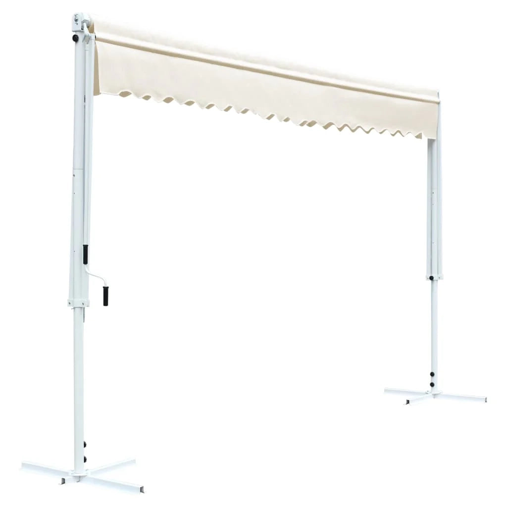 Tenda da sole autoportante 600 x 300 cm color crema 02_0007483