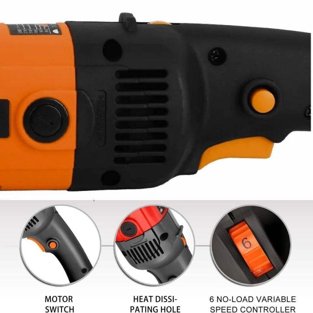 Trade Shop - Levigatrice A Rullo Spazzolatura Satinatura Metalli Smerigliatrice 1900w Mod 120 -
