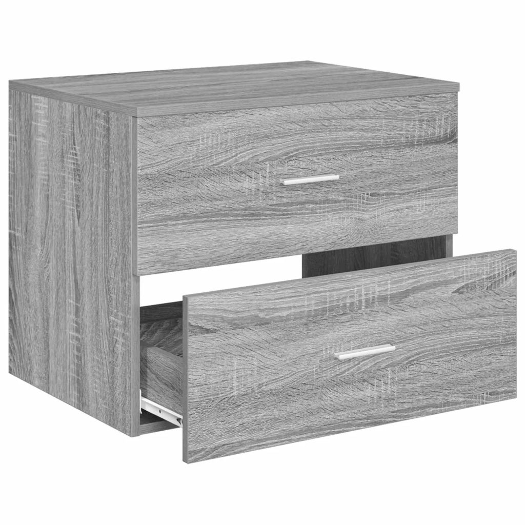 Mobile da Bagno da Muro Sonoma grigio 62,5 x 44,5 x 50 cm 890331