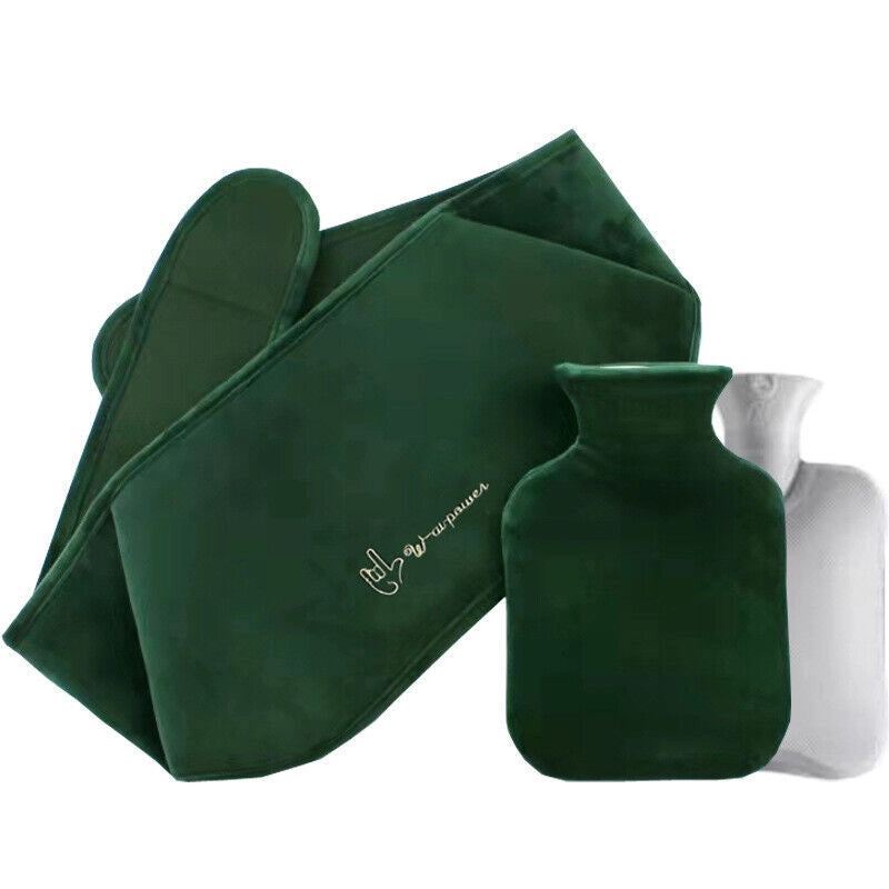Borsa termica per borsa dell'acqua calda ¨C zephmum ¨C 1000ml, morbida, con cintura