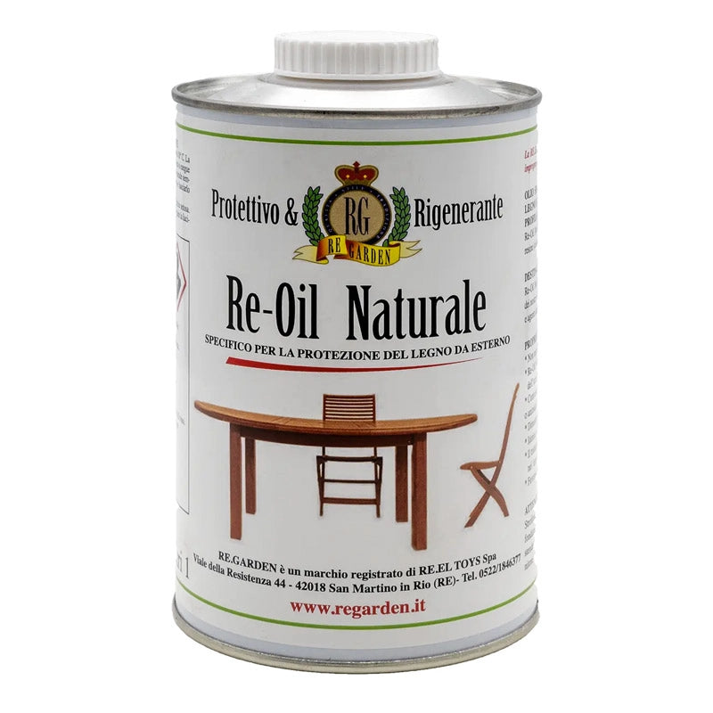 Olio per legno da esterno Re-Oil NATURALE by Regarden