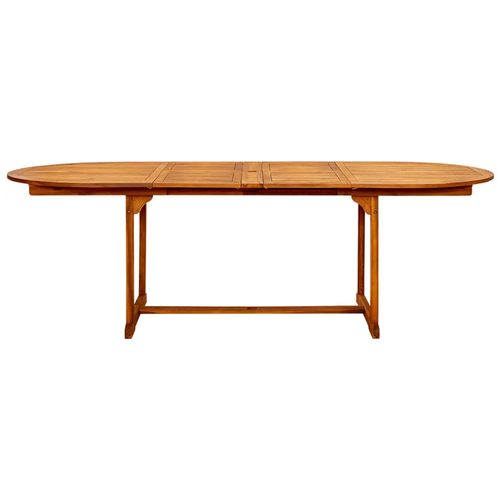 Tavolo da Pranzo per Esterni (160-240)x100x75cm Massello Acacia cod mxl 34504