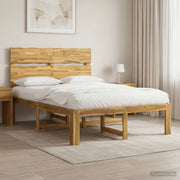Letto matrimoniale con testiera ROSTOCK Bianco 150 x 200 cm 3405490
